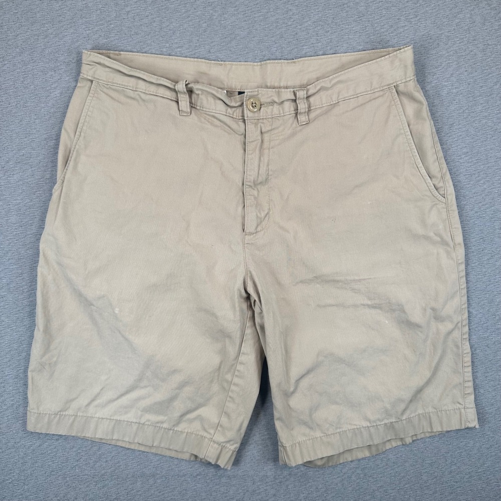 Patagonia Chino Shorts Mens 33 Khaki Tan Organic Cotton STY57726 Gorpcore Hiking